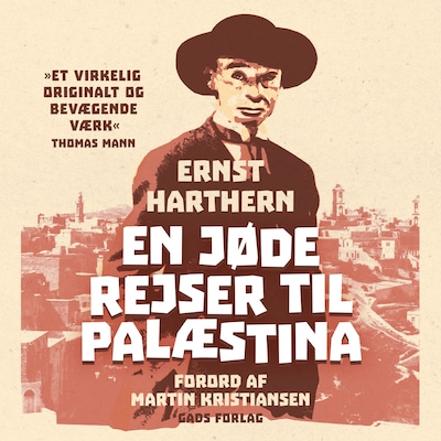 En jøde rejser til Palæstina – omslag til lydbogen af Ernst Harthern