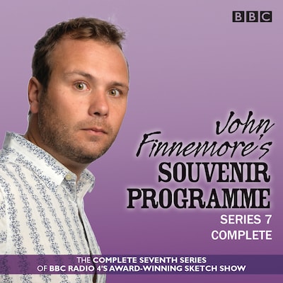 John Finnemore's Souvenir Programme: Series 7 – omslag til lydbogen af John Finnemore