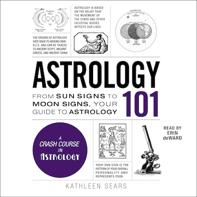 Astrology 101 – omslag til lydbogen af Kathleen Sears