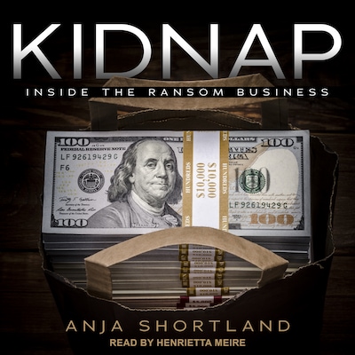 Kidnap – omslag til lydbogen af Anja Shortland