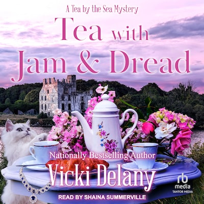 Tea with Jam & Dread – omslag til lydbogen af Vicki Delany