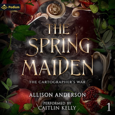The Spring Maiden – omslag til lydbogen af Allison Anderson