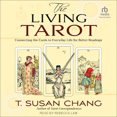 The Living Tarot – omslag til lydbogen af T. Susan Chang