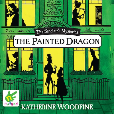 The Painted Dragon – omslag til lydbogen af Katherine Woodfine
