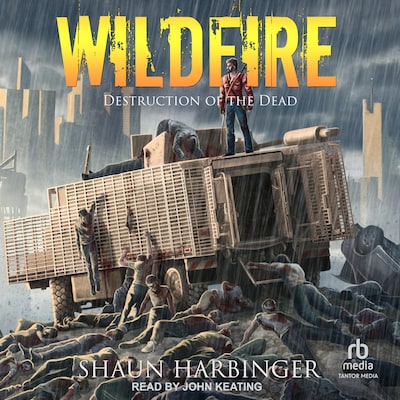 Wildfire – omslag til lydbogen af Shaun Harbinger