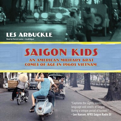 Saigon Kids – omslag til lydbogen af Les Arbuckle