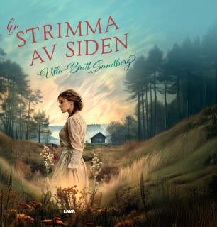 En strimma av siden – omslag till ljudboken av Ulla-Britt Sundberg