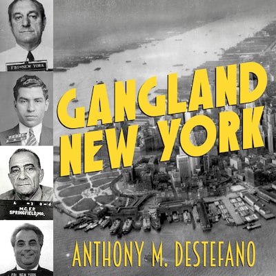 Gangland New York – omslag til lydbogen af Anthony M. DeStefano