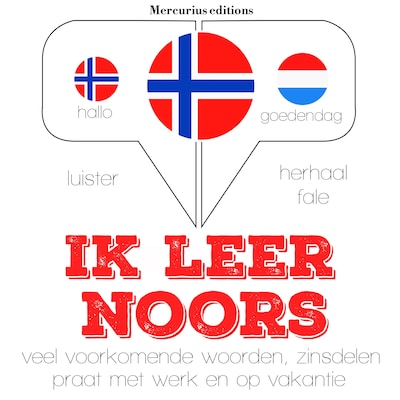 Ik leer Noors – omslag van het luisterboek van JM Gardner