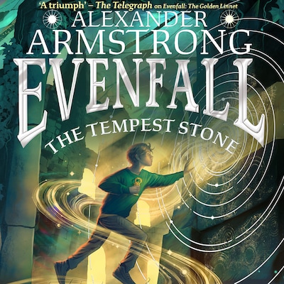 Evenfall: The Tempest Stone – omslag til lydbogen af Alexander Armstrong