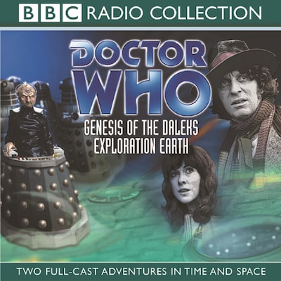 Doctor Who: Genesis Of The Daleks And Exploration Earth – omslag til lydbogen af Bernard Venables, Terry Nation