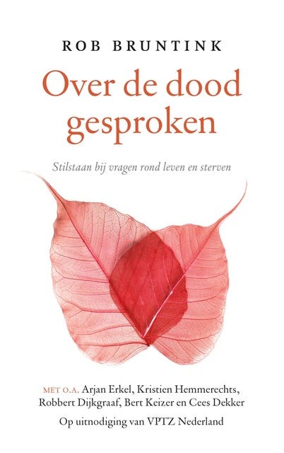 Over de dood gesproken: Stilstaan bij vragen rond leven en dood – omslag van het luisterboek van Rob Bruntink