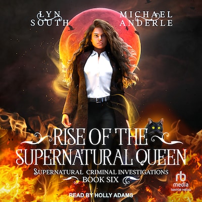 Rise of the Supernatural Queen – omslag til lydbogen af Lyn South, Michael Anderle
