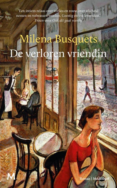 De verloren vriendin – omslag van het luisterboek van Milena Busquets