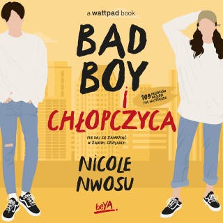 Bad boy i chłopczyca – okładka audiobooka, autor Nicole Nwosu