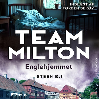 Englehjemmet – omslag til lydbogen af Steen B. J.
