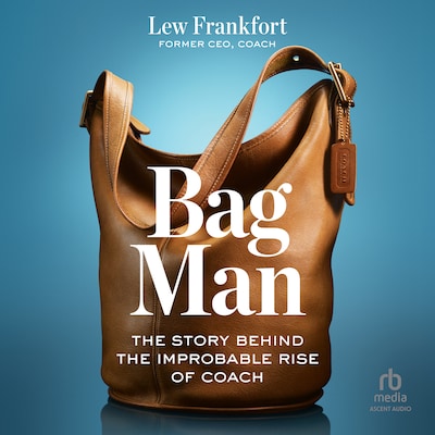 Bag Man – omslag til lydbogen af Lew Frankfort