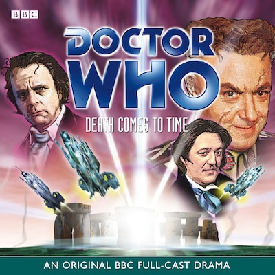 Doctor Who: Death Comes To Time – omslag til lydbogen af BBC
