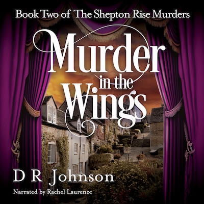 Murder in the Wings – omslag til lydbogen af D R Johnson