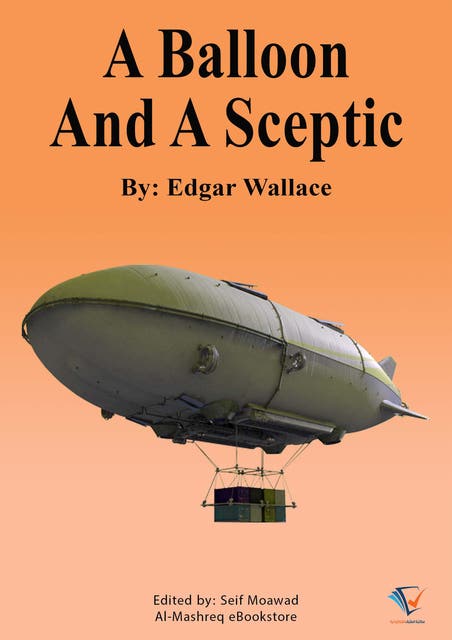 A Balloon And A Sceptic – omslag til lydbogen af Edgar Wallace
