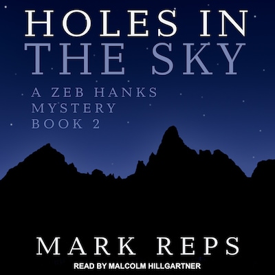 Holes In The Sky – omslag til lydbogen af Mark Reps