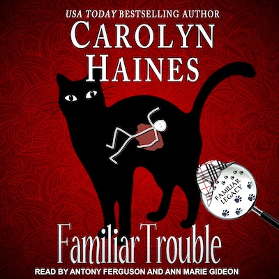 Familiar Trouble – omslag til lydbogen af Carolyn Haines