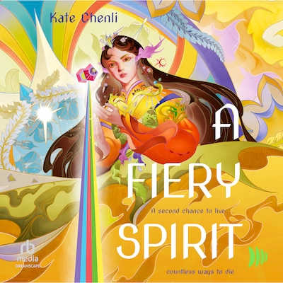 A Fiery Spirit – omslag til lydbogen af Kate Chenli