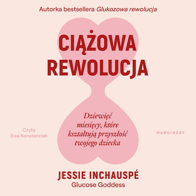 Ciążowa rewolucja – okładka audiobooka, autor Jessie Inchauspé