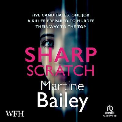 Sharp Scratch – omslag til lydbogen af Martine Bailey