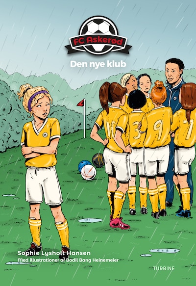 FC Askerød – Den nye klub – omslag til lydbogen af Sophie Lysholt Hansen