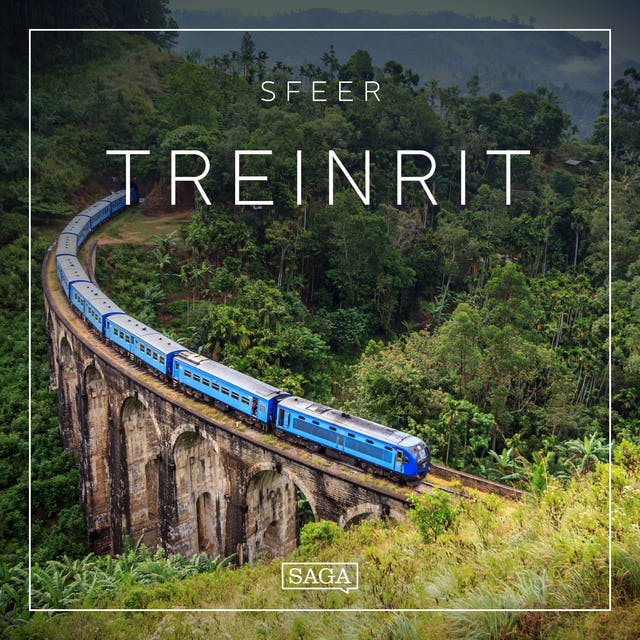 Sfeer - Treinrit – omslag van het luisterboek van Rasmus Broe