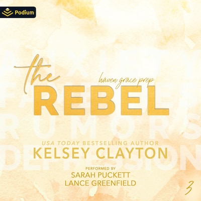 The Rebel – omslag til lydbogen af Kelsey Clayton