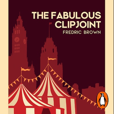 The Fabulous Clipjoint – omslag til lydbogen af Fredric Brown