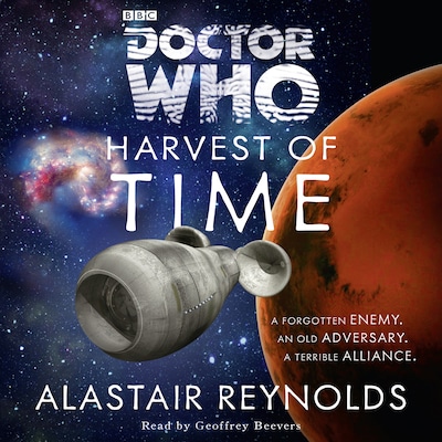 Doctor Who: Harvest Of Time – omslag til lydbogen af Alastair Reynolds