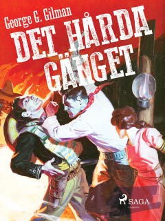 Det hårda gänget – omslag till ljudboken av George G. Gilman
