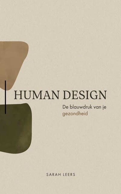 Human Design: De blauwdruk van je gezondheid – omslag van het luisterboek van Sarah Leers