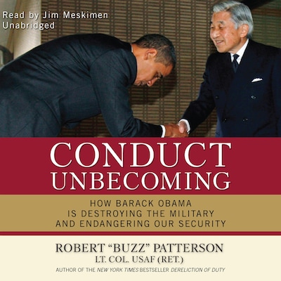 Conduct Unbecoming – omslag til lydbogen af Robert “Buzz” Patterson