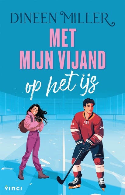 Met mijn vijand op het ijs – omslag van het luisterboek van Dineen Miller