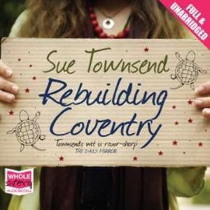 Rebuilding Coventry – okładka audiobooka, autor Sue Townsend