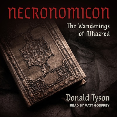 Necronomicon – omslag til lydbogen af Donald Tyson