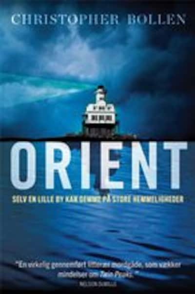 Orient – omslag til lydbogen af Christopher Bollen