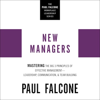 New Managers – omslag til lydbogen af Paul Falcone