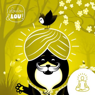 Mindful paas verhaal voor kinderen – omslag van het luisterboek van Loulou en Lou