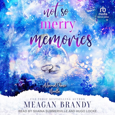 Not So Merry Memories – omslag til lydbogen af Meagan Brandy