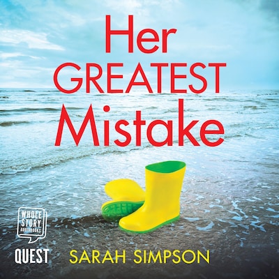 Her Greatest Mistake – omslag til lydbogen af Sarah Simpson
