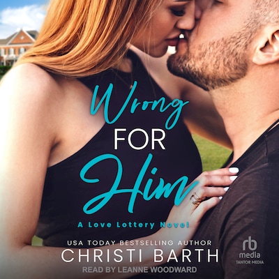 Wrong For Him – omslag til lydbogen af Christi Barth