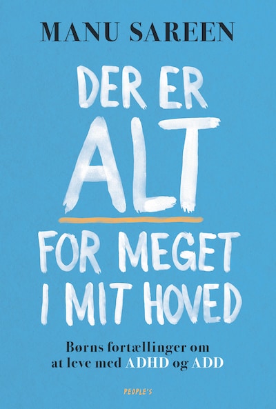 Der er ALT for meget i mit hoved – omslag til lydbogen af Manu Sareen