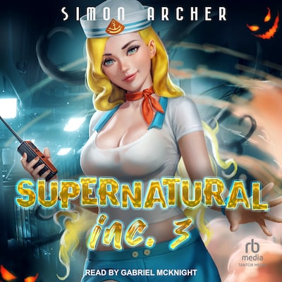 Supernatural Inc. 3 – omslag til lydbogen af Simon Archer