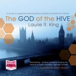 The God of the Hive – okładka audiobooka, autor Laurie R. King
