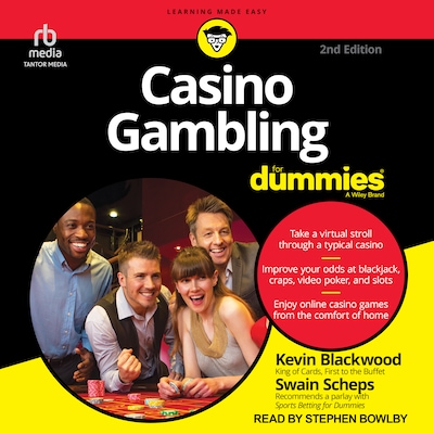 Casino Gambling For Dummies, 2nd Edition – omslag til lydbogen af Kevin Blackwood, Swain Scheps